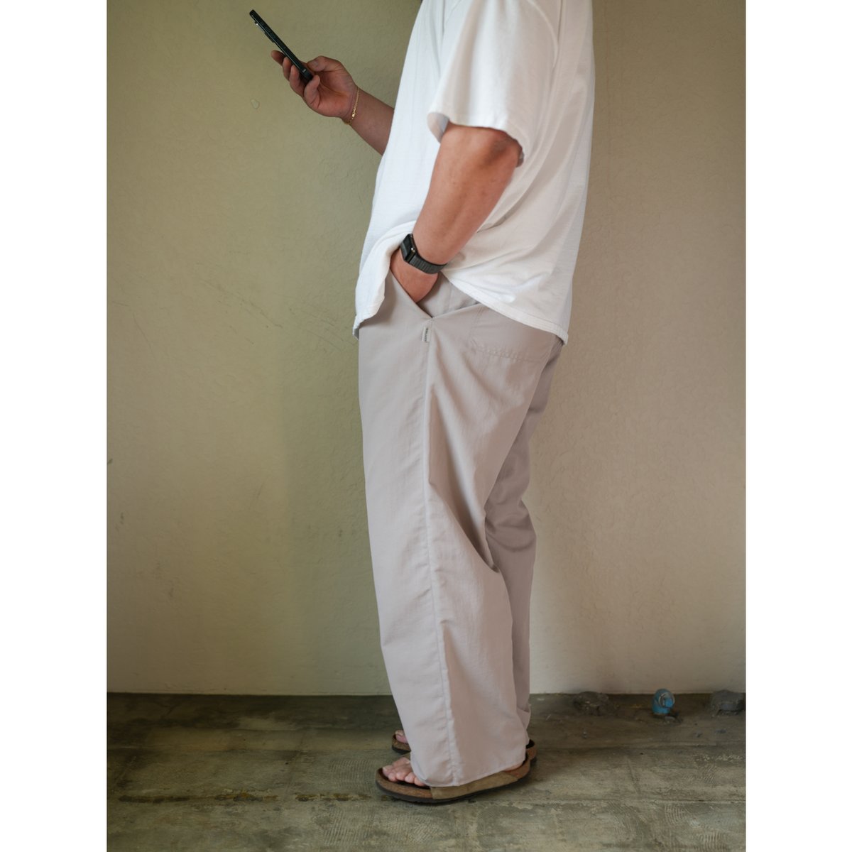 BLINK ナイロンパンツ SUPPLEXNYLON EASY TROUSERS BLINK ] SUPPLEX NYLON EASY TROUSERS – In part