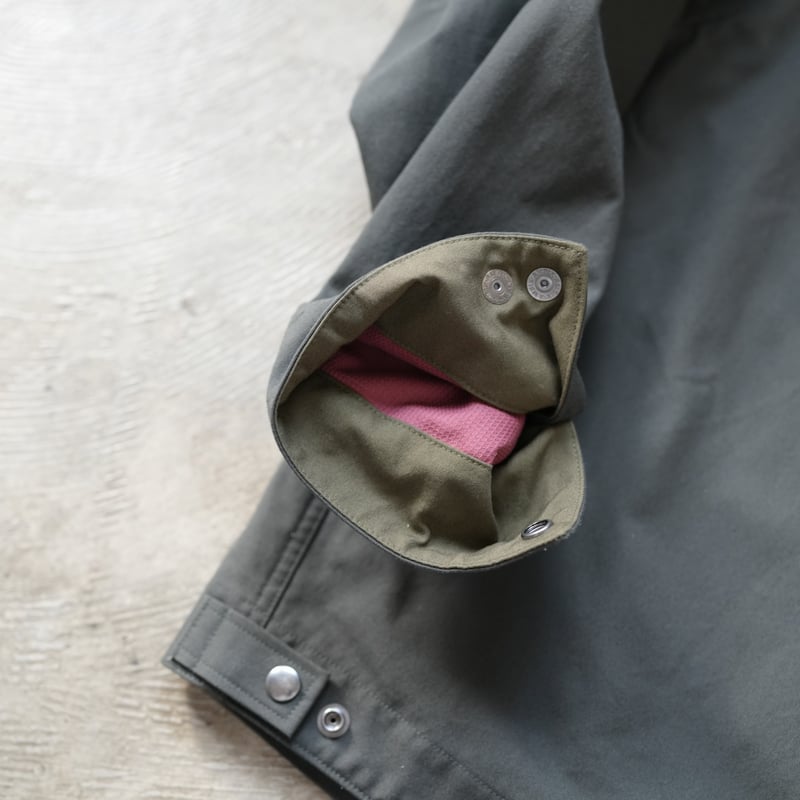 SQUEEZED DESIGN C/N CANVAS WORK JACKET | UNSLAC