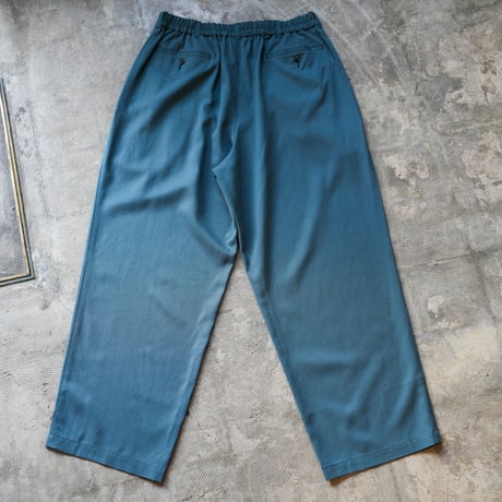 SQUEEZED DESIGN 2TUCK RAYON PANTS