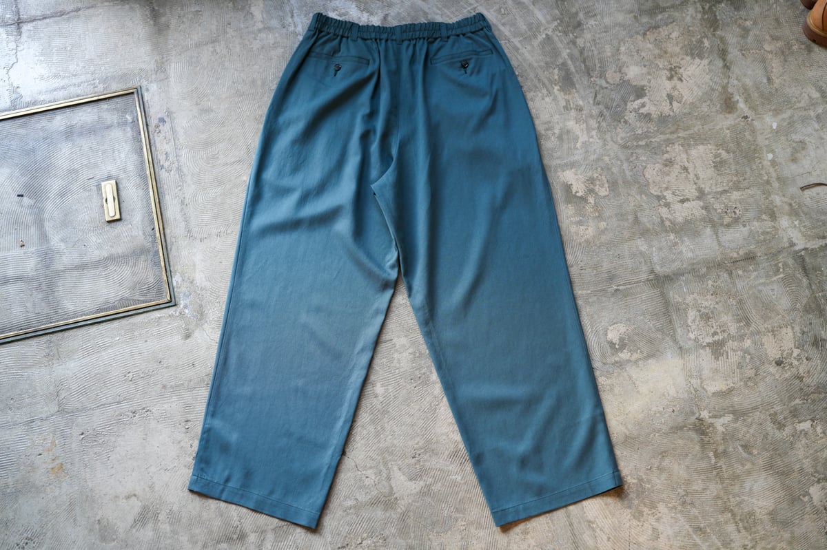 SQUEEZED DESIGN 2TUCK RAYON PANTS | UNSLACKS STORE