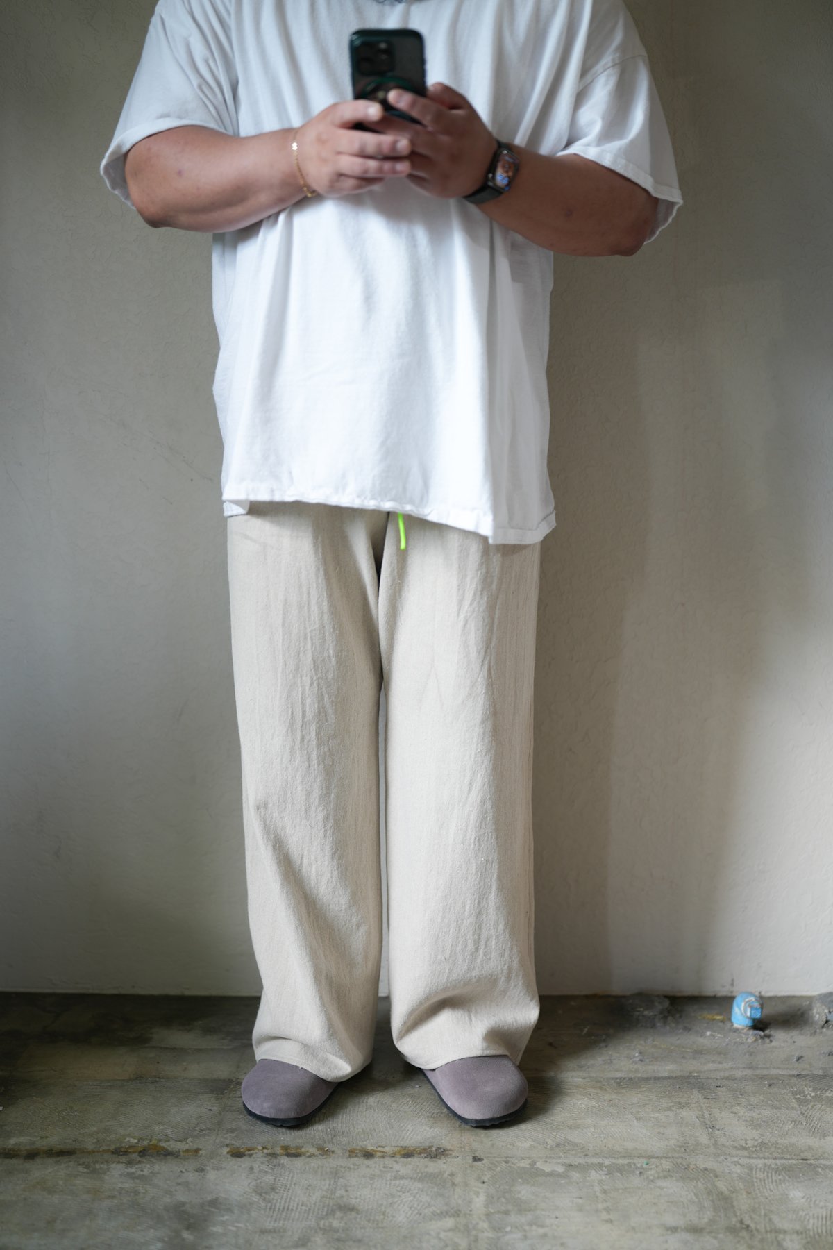 パンツ Unslacks Active easy pant T/C Work twill ACTIVE EASY PANTS LINEN | UNSLACKS STORE