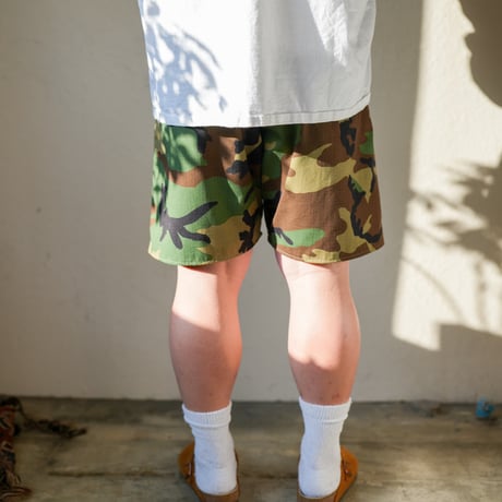 ACTIVE BAGGY SHORTS WOODLAND CAMO