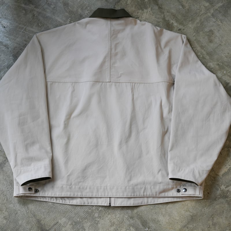 SQUEEZED DESIGN C/N CANVAS WORK JACKET | UNSLAC
