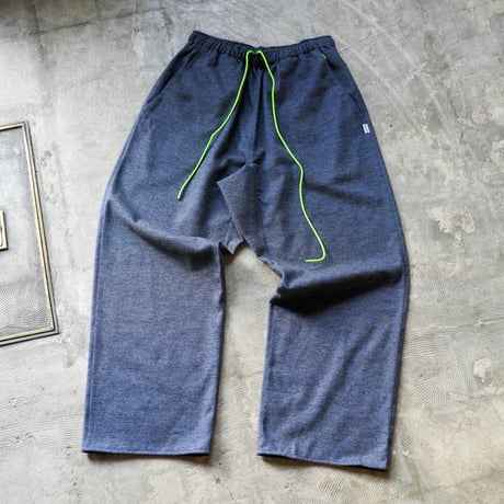 ACTIVE EASY PANTS MELANGE CHAMBRAY