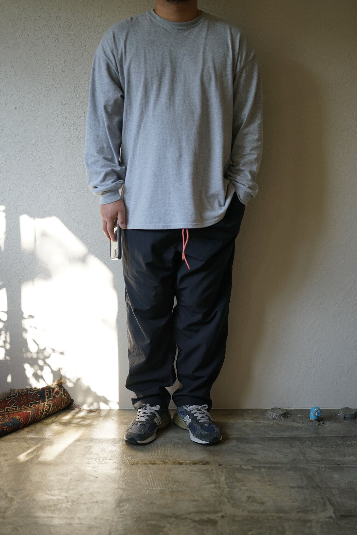 素材ナイロンUNSLACKS/ACTIVE EASY PANTS NYLON RIPSTOP - www