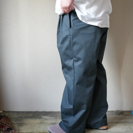 SQUEEZED DESIGN 2TUCK CHINO PANTS