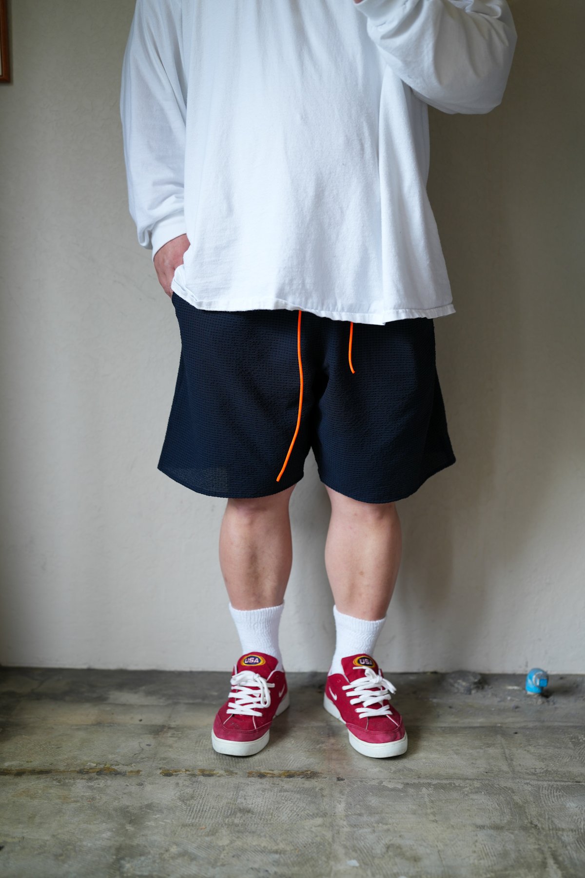ACTIVE BAGGY SHORTS Dot Air®︎ SUCKER | UNSLACKS