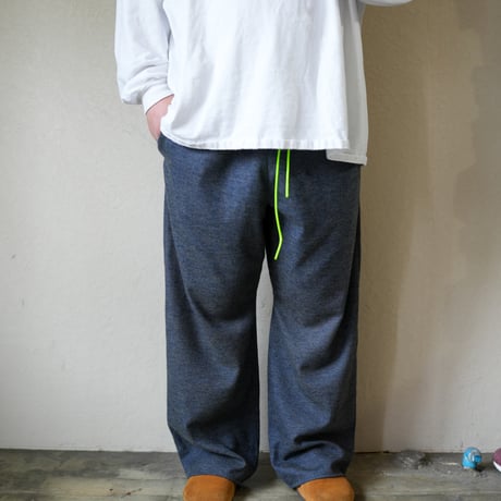 ACTIVE EASY PANTS MELANGE CHAMBRAY