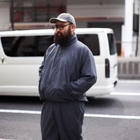 SQUEEZED DESIGN WIND SHIRT | UNSLACKS STORE