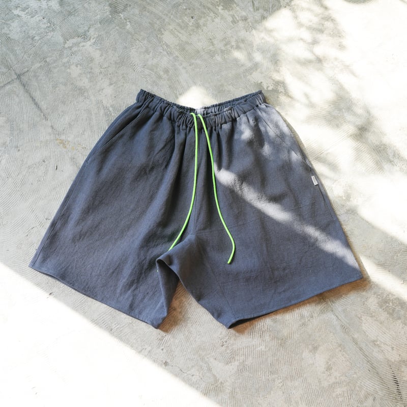 ACTIVE BAGGY SHORTS LINEN | UNSLACKS STORE