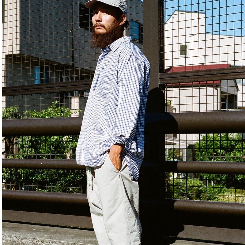 素材コットンUNSLACKS アンスラックス ACTIVE EASY PANTS 迷彩