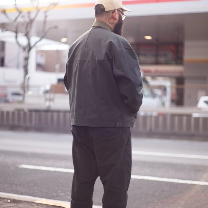 SQUEEZED DESIGN C/N CANVAS WORK JACKET | UNSLAC