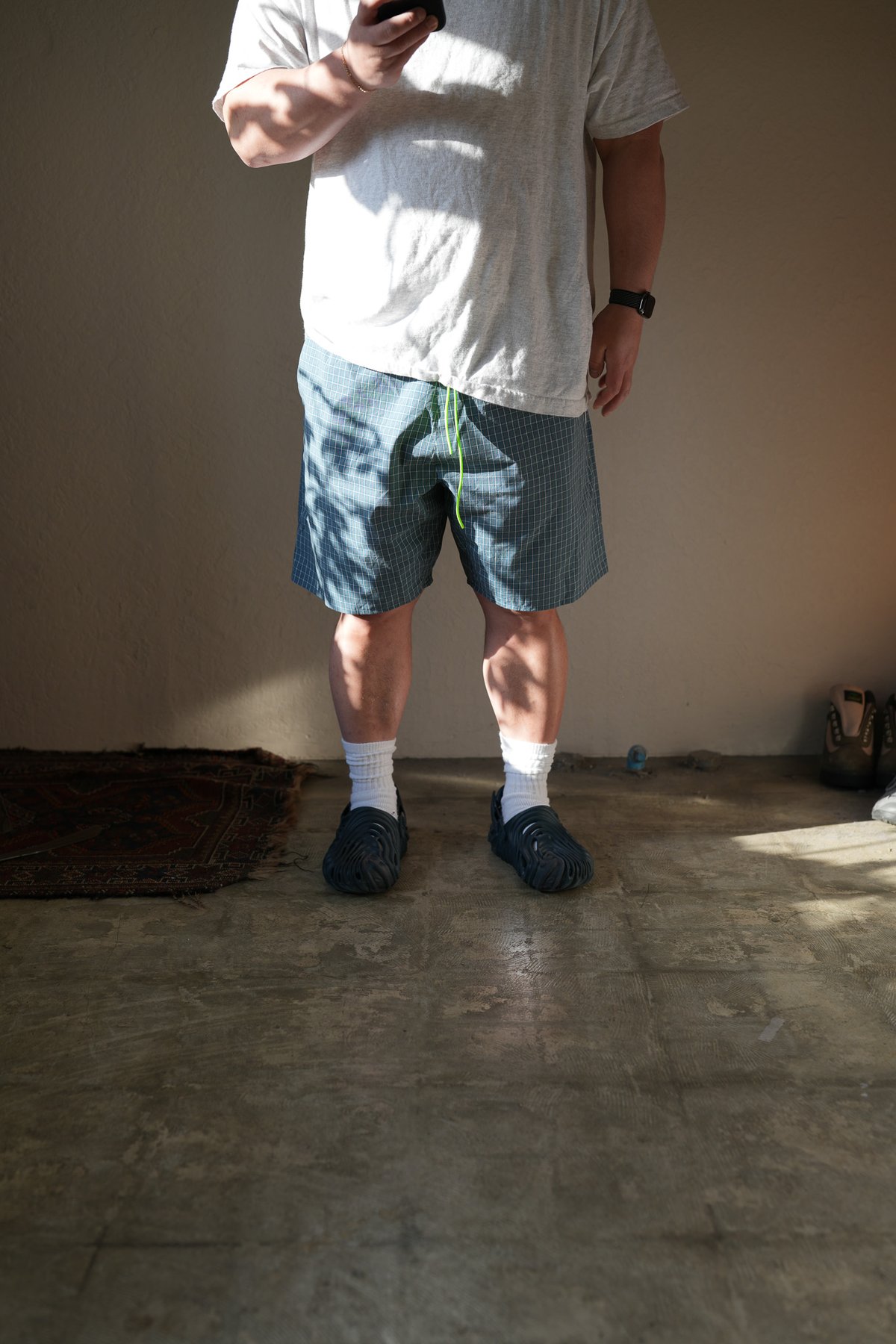 ACTIVE BAGGY SHORTS TYPEWRITER | UNSLACKS STORE