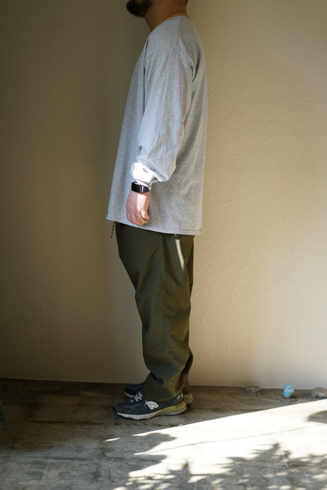 unslacks ACTIVE EASY PANTS POLYTWILL - カジュアルパンツ