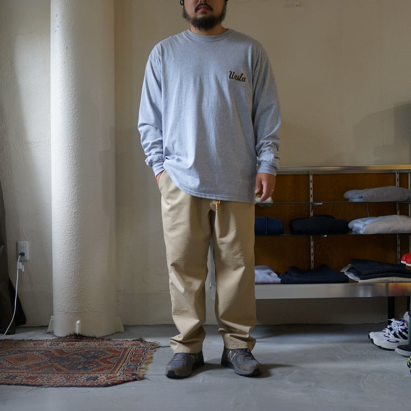 unslacks バーバリークロス　ネイビー unslacks バーバリークロス ネイビー ACTIVE EASY PANTS T/C