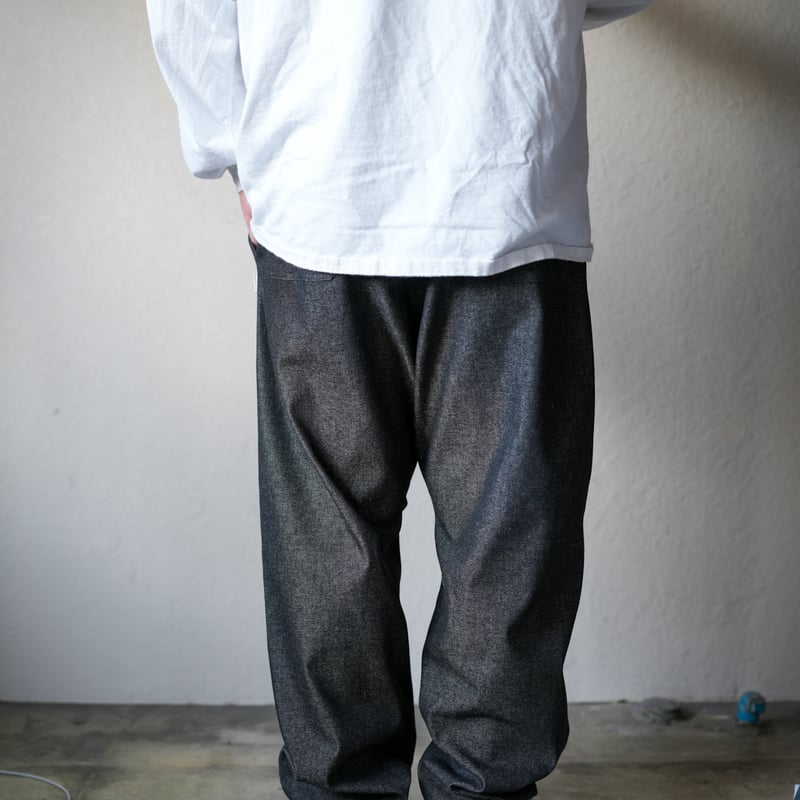 ACTIVE EASY PANTS BLACK DENIM | UNSLACKS STORE