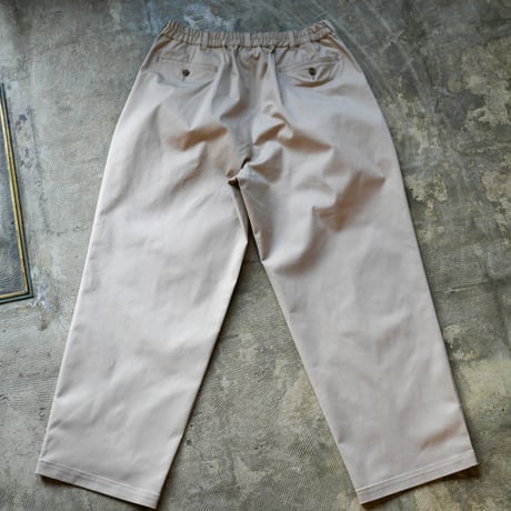 SQUEEZED DESIGN 2TUCK CHINO PANTS