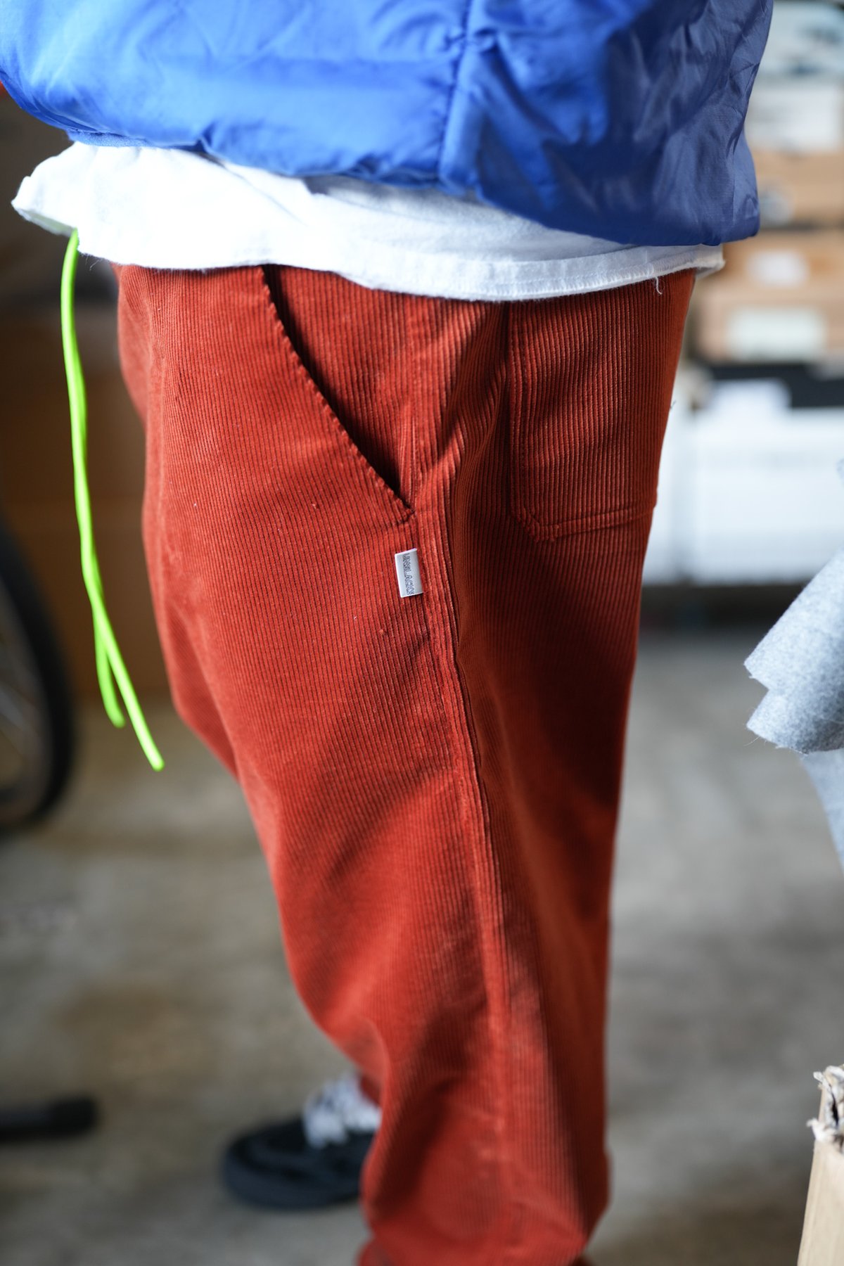 unslacks ACTIVE EASY PANTS CORDUROY ACTIVE EASY PANTS 60/40 CLOTH