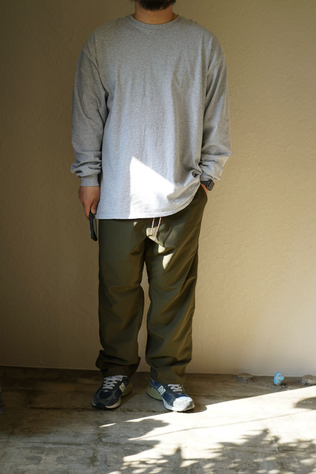 素材コットンUNSLACKS アンスラックス ACTIVE EASY PANTS 迷彩