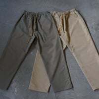 UNSLACKS BURBERRY CLOTH イージーパンツ ACTIVE EASY PANTS T/C BURBERRY CLOTH | UNSLACKS