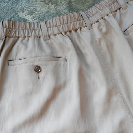 SQUEEZED DESIGN 2TUCK RAYON PANTS