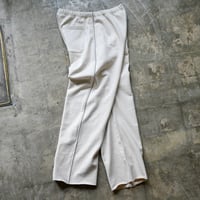 SQUEEZED DESIGN SIDE REFLECTOR SWEAT PANTS