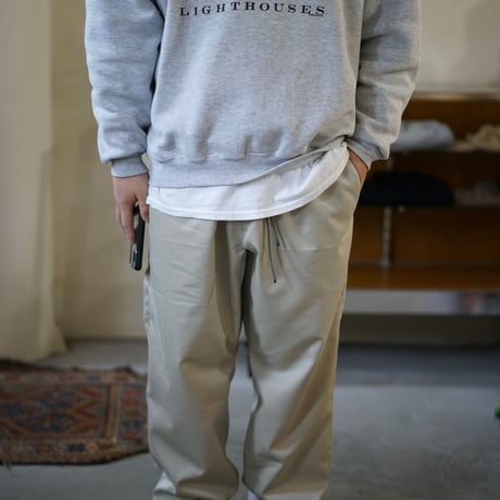 ACTIVE EASY PANTS T/C BURBERRY CLOTH WR