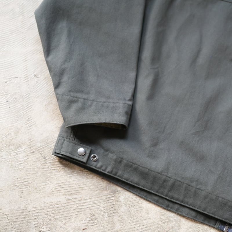 SQUEEZED DESIGN C/N CANVAS WORK JACKET | UNSLAC