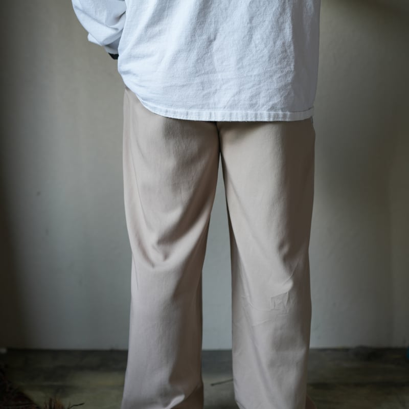 SQUEEZED DESIGN 2TUCK RAYON PANTS | UNSLACKS STORE