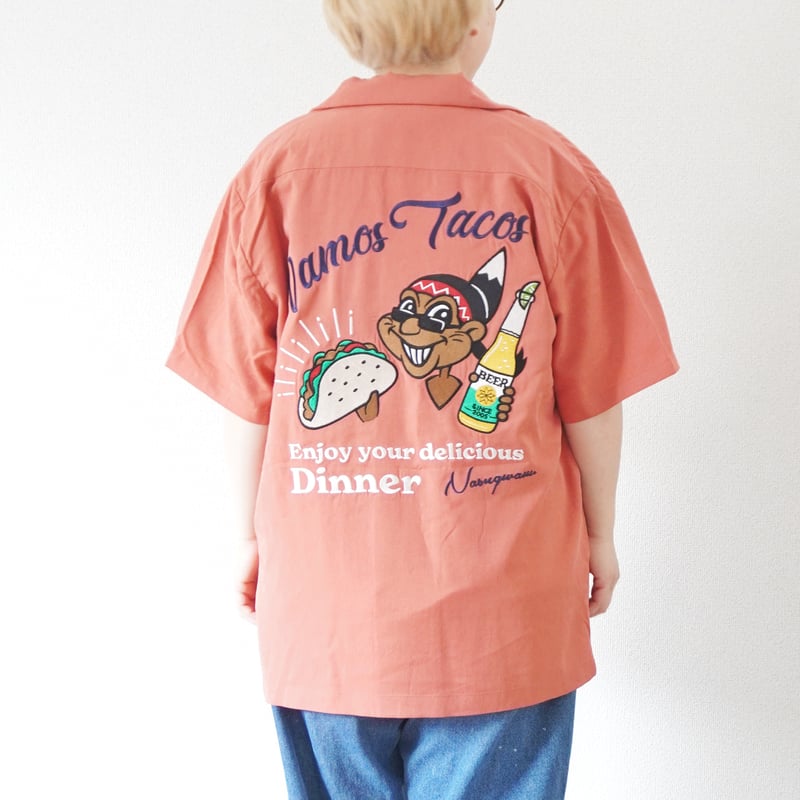 nasngwam 101 exclusiveDFShirts ナスングアム 3色ユニセックス＊Nasngwam-ナスングワム-VAMOS SHIRT | 城下町
