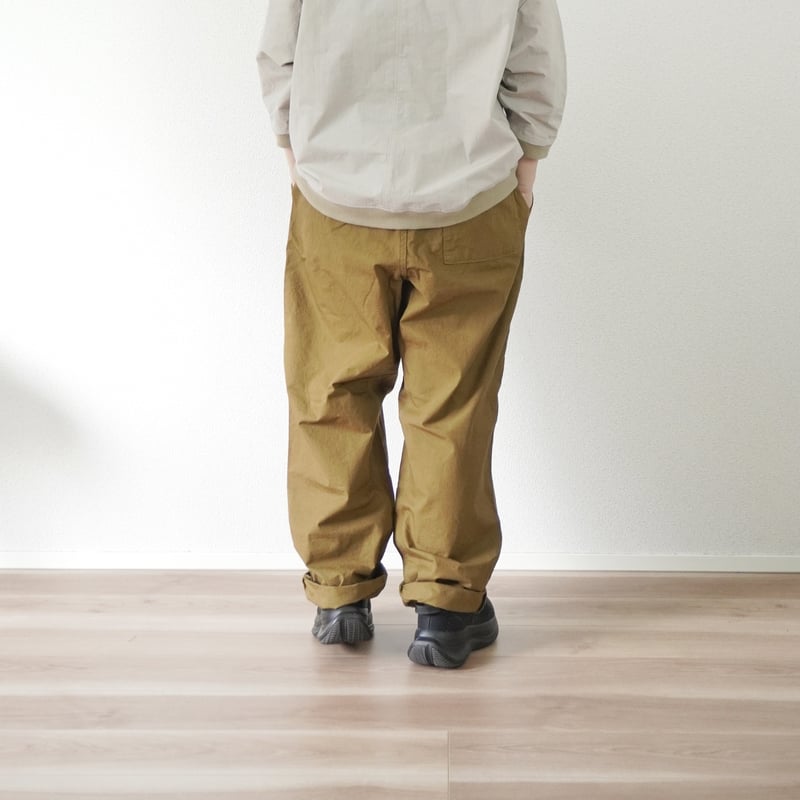 TIGRE BROCANTE コットンパンツ 裏地赤 ナチュラン PANTS パンツ TIGRE BROCANTE