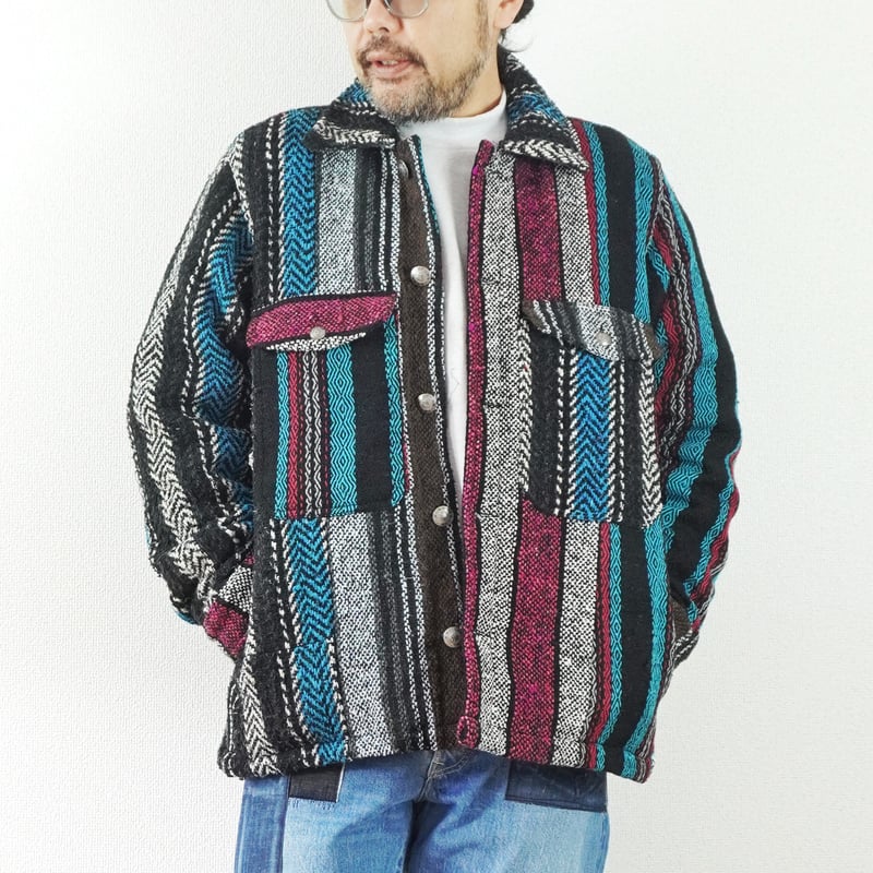 ユニセックス＊Nasngwam-ナスングワム-CHIEF JACKET/LサイズB柄 | 城下