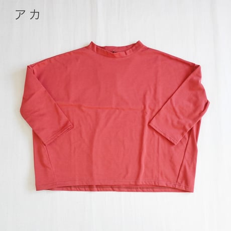 3色レディース＊ASCOT by yim モックネック ワイドプルオーバ