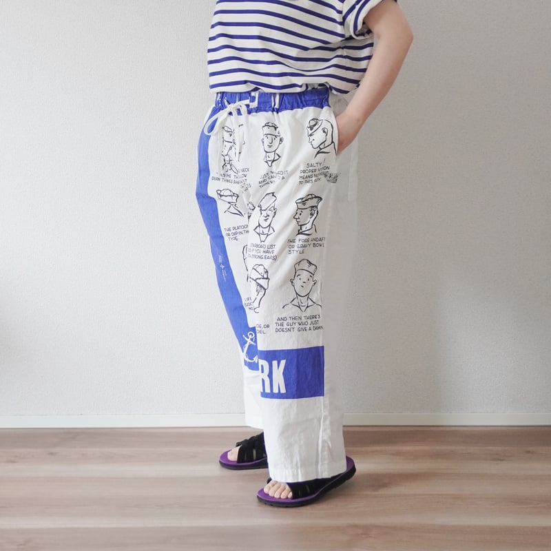 2色レディース＊快晴堂-Girl'sカロハプリント セーラーズCap柄