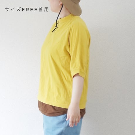 2色＊ユニセックス＊TIGRE BROCANTE-ティグルブロカンテ-40/2モダン天竺クアトロ半袖T