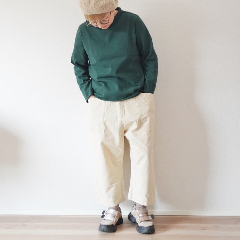 TIGRE BROCANTE カーキ ミャオパンツ ティグルブロカンテ | ミャオカーゴパンツ - mother