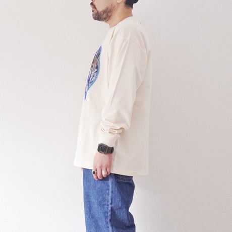 全2色ユニセックス＊Nasngwam. -ナスングワム-EARTH LS TEE