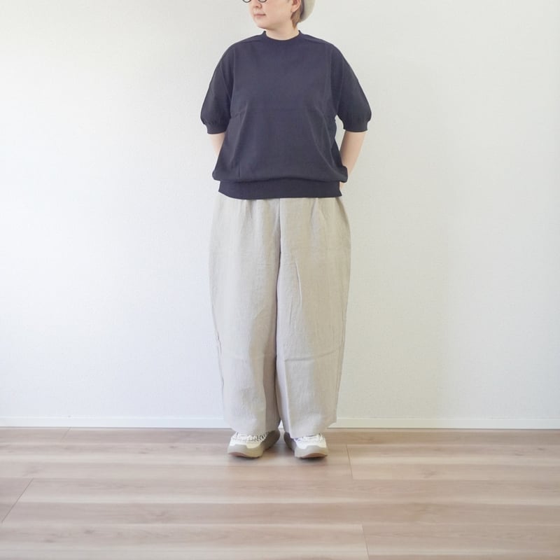 6色＊レディース＊Linen ya by as it is.-リネンヤ- コットンクルー