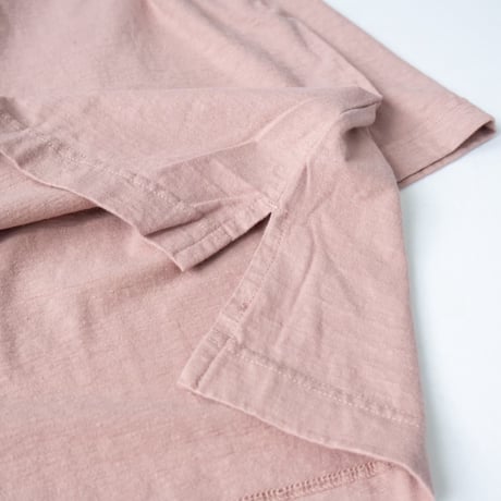 4色＊レディース＊prit-30/1リサイクルムラ糸天竺 7分袖ワイドＴシャツ P91652