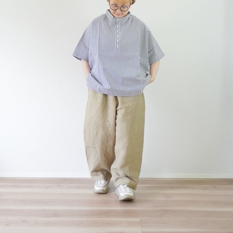 7/17再々々入荷＊レディース＊Linen ya-リネンヤ-リネンイージーパンツ