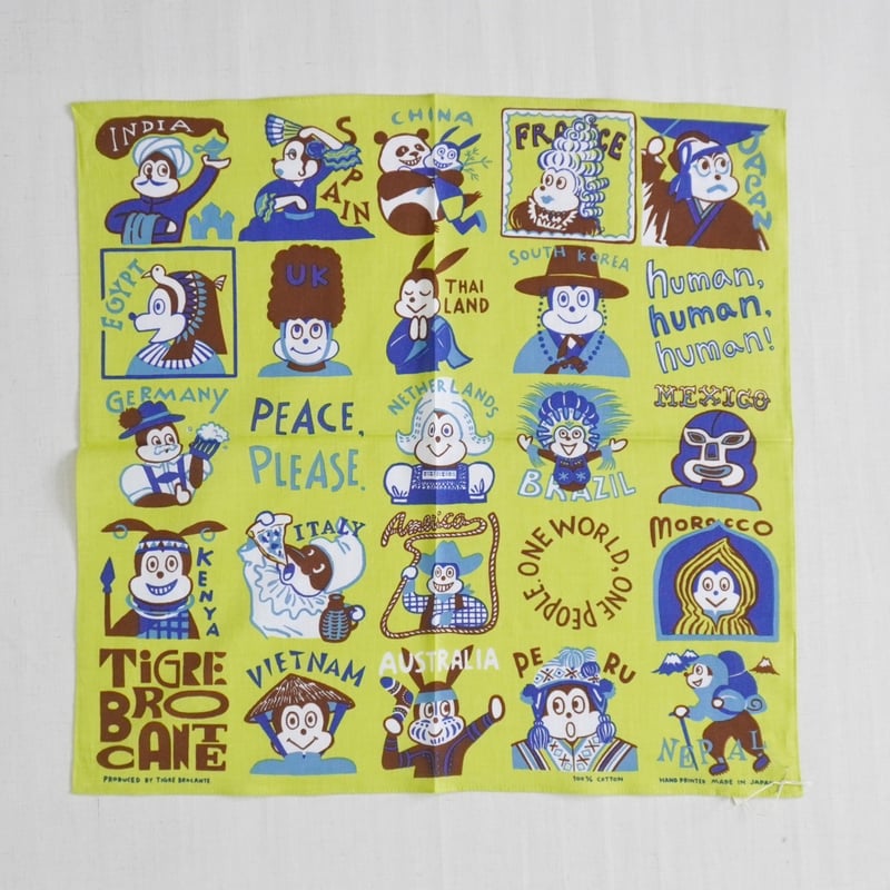 4色＊GOODS＊TIGRE BROCANTE-ティグルブロカンテ-One World 柄 ガ