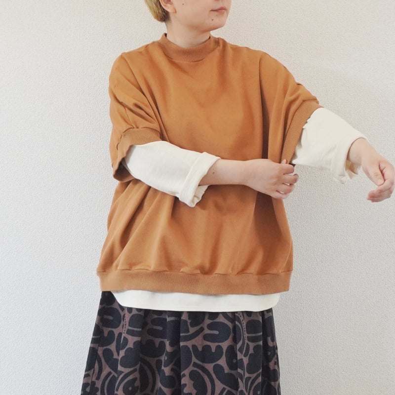【新品】ティグルブロカンテ　ヘビー天竺ワイドスクエアＴシャツ 新品】ティグルブロカンテ ヘビー天竺ワイドスクエアTシャツ