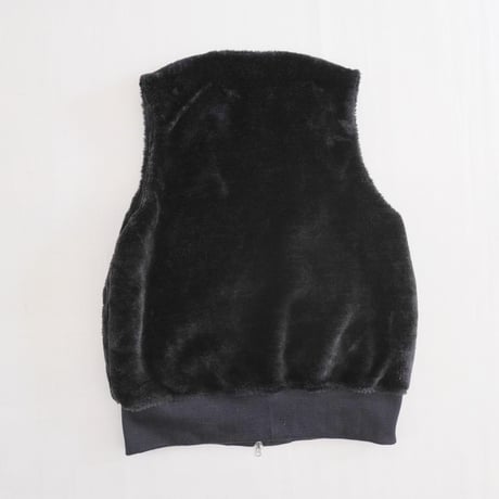 ユニセックス＊Nasngwam-ナスングワム-POLER VEST/ブラック