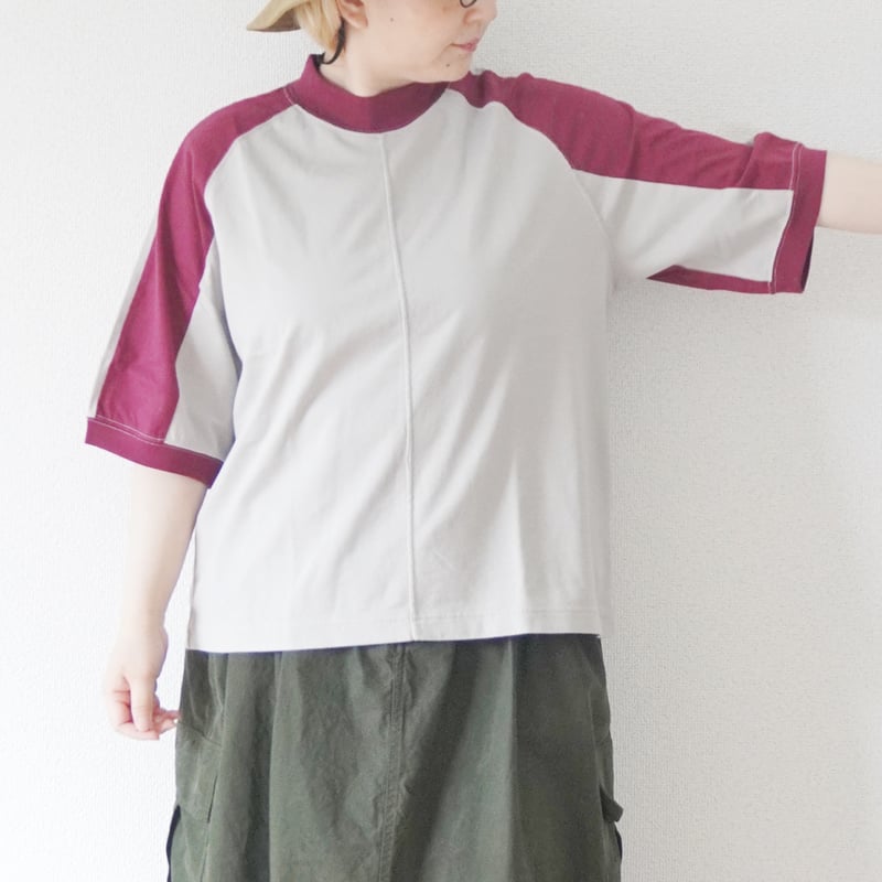 TIGRE BROCANTE ティグルブロカンテ★半袖シャツ ユニセックス＊TIGRE BROCANTE-ティグルブロカンテ-40/2モダン