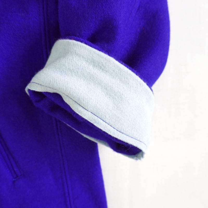 レディース＊快晴堂-軽いカットメルトン Pコート（1枚仕立て）43JK-47