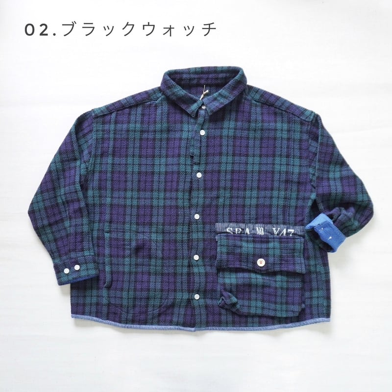 3色＊レディース＊快晴堂 -Girl'sタータンチェック・リラクシン