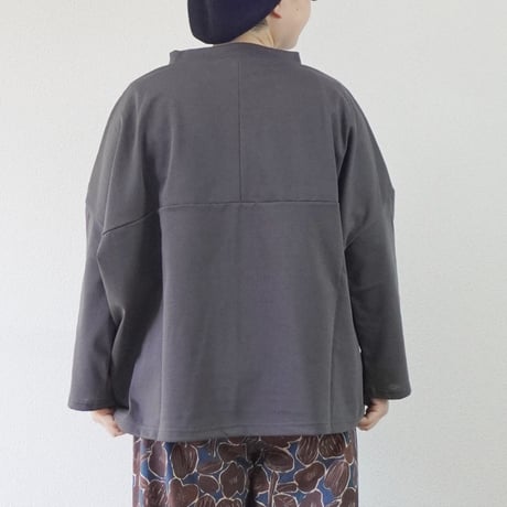 3色レディース＊ASCOT by yim モックネック ワイドプルオーバ