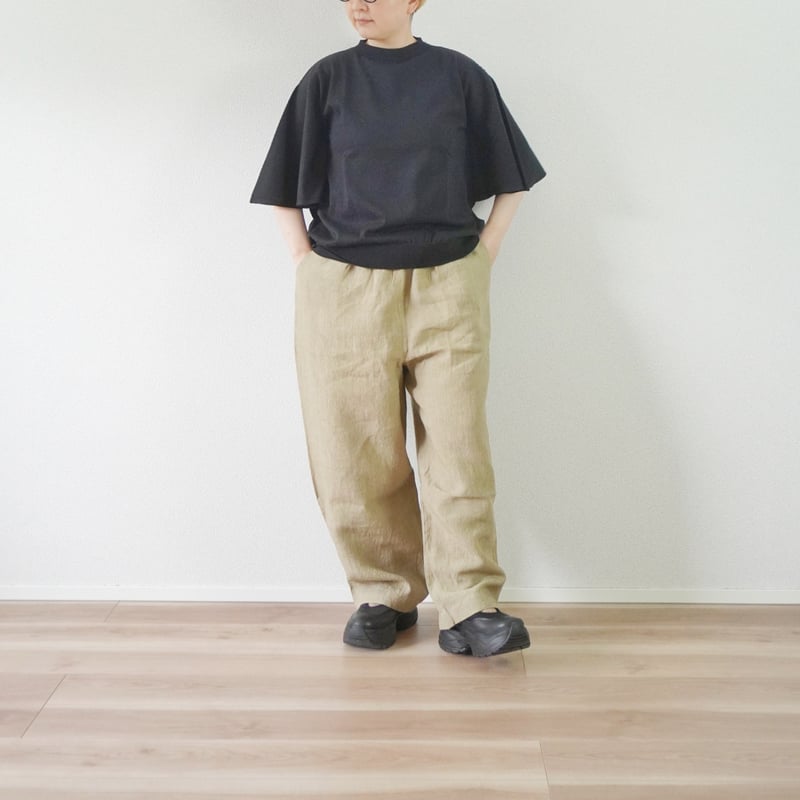 7/17再々々入荷＊レディース＊Linen ya-リネンヤ-リネンイージーパンツ