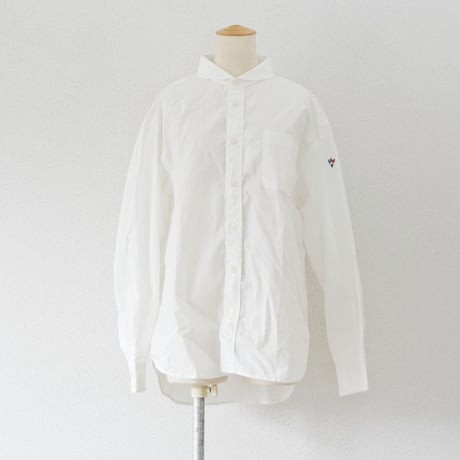 ユニセックス ARVOR MAREE-アルボマレー-Relax SAILOR COLLAR L/S SHIRT Typewriter リラックスセーラーカラーシャツ