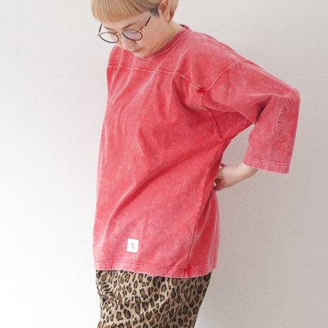 4色＊goods＊IMPRESTORE-インプレストア-Football half sleeve / Sonya t-cloth V.D